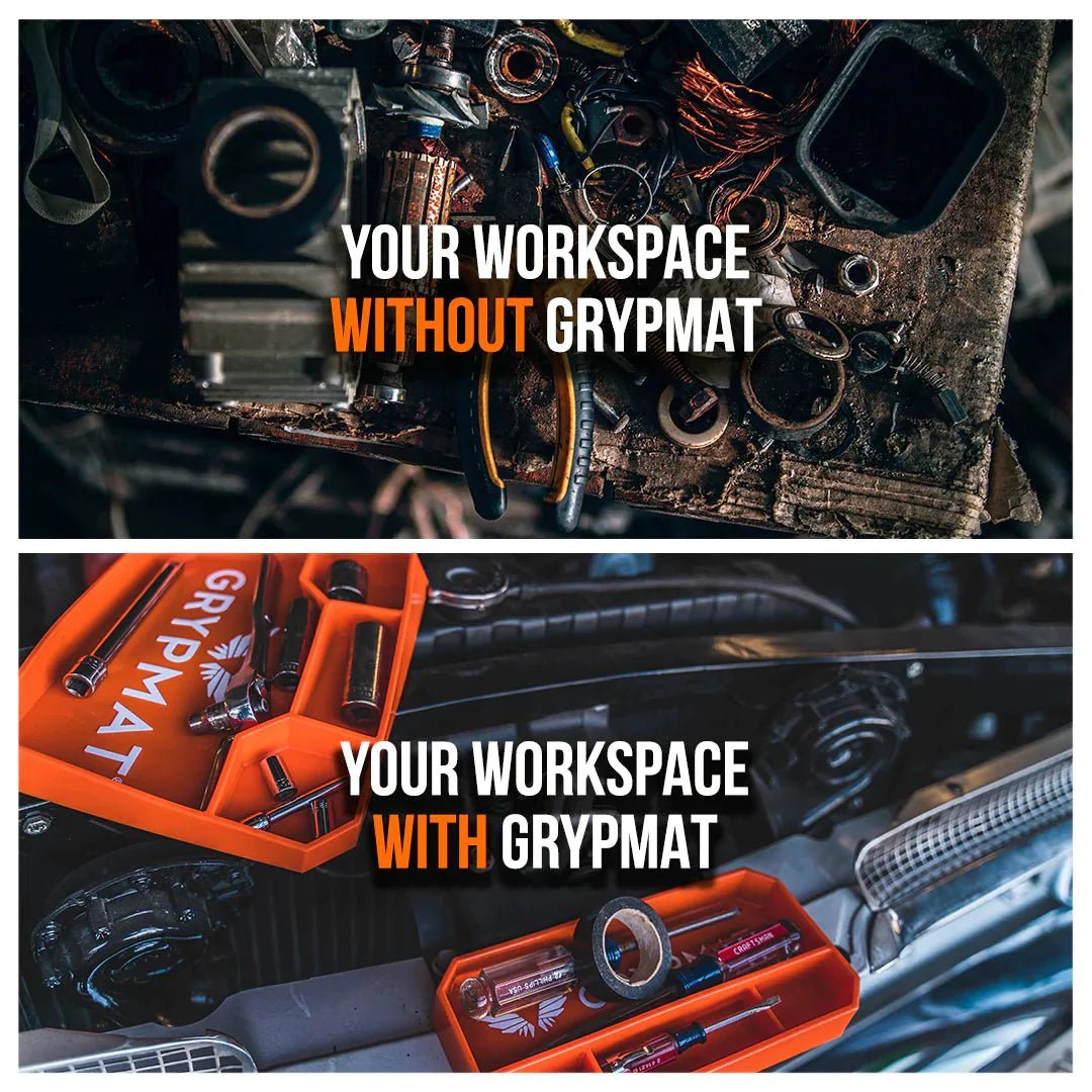 Grypmat Plus - Small - Toolbox Widget USA, Grypmat, Grip mat, Tool Mat, Toolbox Widget, Tool Box Widget, Non-slip, Tool caddy, Tool tote