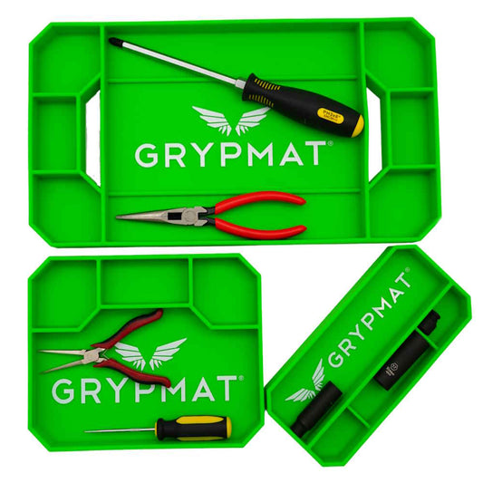 Grypmat Plus - TRIO - Toolbox Widget USA, Grypmat, Grip mat, Tool Mat, Toolbox Widget, Tool Box Widget, Non-slip, Tool caddy, Tool tote