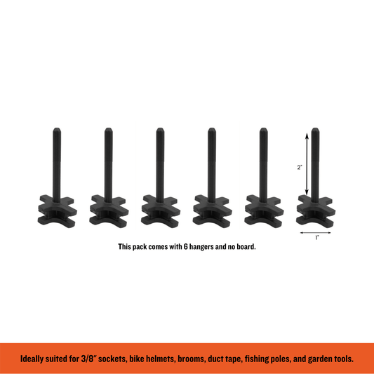 2-Inch Hanger, Toolhanger, Tool Organizer, Tool Organization, Toolbox Widget, Tool Box Widget, Tool Organization, Tool Holder, Peg Board