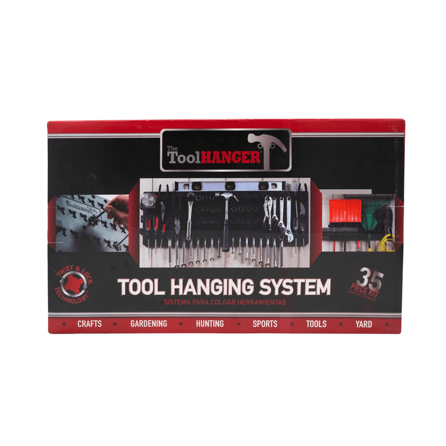 ToolHanger 35 Piece Set, Toolhanger, Tool Organizer, Tool Organization, Toolbox Widget, Tool Box Widget, Tool Organization, Tool Holder, Peg Board