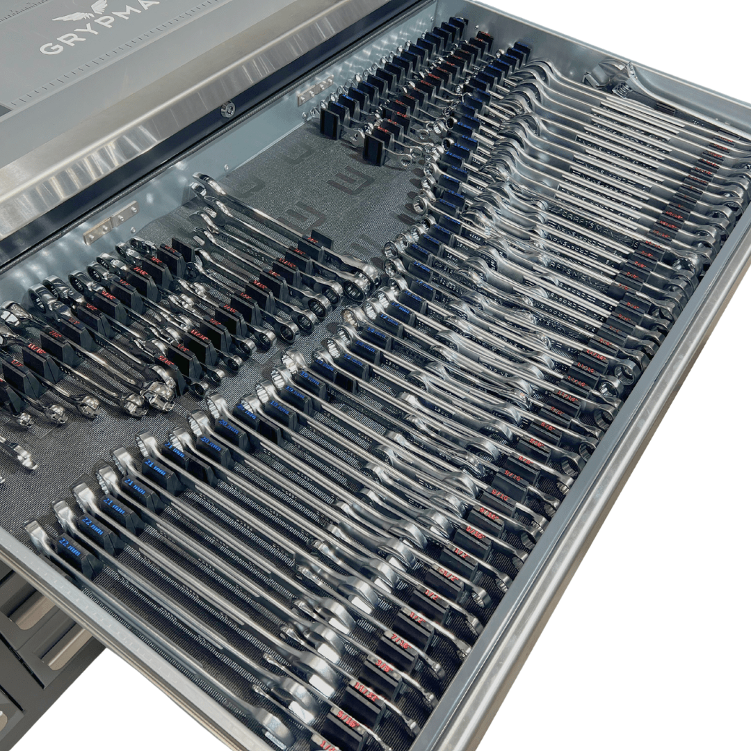 Wrench Organizers - Vertical [PRO] - Toolbox Widget USA